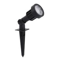 Espeto de Jardim Preto 5w Luz Verde Bivolt - Kian