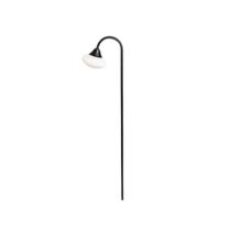 Espeto de Jardim Sphera Curvado Preto em Aluminio 90X12X12cm Globo de Vidro Ø12cm 1 Lampada GU-10 E-1018 PMT Ideal Espeto de Jardim Sphera Curvado Preto em Aluminio 90X12X12cm Globo de Vidro Ø12cm 1 Lampada GU-10 E-1018 PMT Ideal