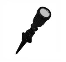 Espeto De Jardim Vedado Preto Lâmpada 110/220V Dicroica Led