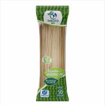 Espeto de Madeira Bambu 30CM X 4MM Pacote com 50 Unidades Espeto de Madeira Bambu 30CM X 4MM Pacote com 50 Unidades