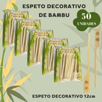 Espeto desenhado de Bambu 12cm Para Petisco, Lanches, doces GOLF 50 unid Espeto desenhado de Bambu 12cm Para Petisco, Lanches, doces GOLF 50 unid