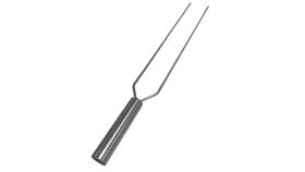 Espeto Duplo em Aço Inox 304 6mm tamanho 75cm total