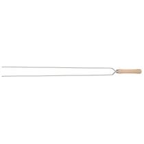 Espeto Duplo Para Churrasco 65cm Qualidade Mor