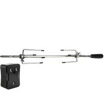 Espeto Elétrico Flex Giratório Grill Para Churrasqueira 6Q