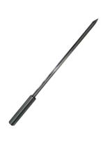 Espeto espada canaleta em aço inox 304 70cm total