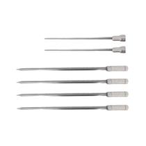 Espeto Espada Inox 70cm Cabo Revestido Alumínio Churrasco Espeto Espada Inox 70cm Cabo Revestido Alumínio Churrasco