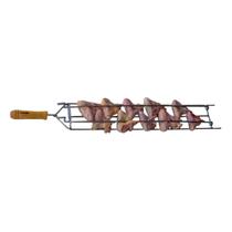 Espeto Especial para Churrasco de Asa / Asinha Frango 72cm