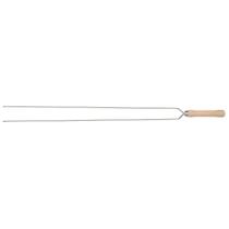 Espeto Fino Duplo para Churrasco 75cm