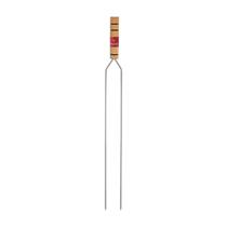 Espeto gaúcho 2 hastes ço cromado 85 cm lamina 70cm grilazer