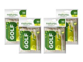 Espeto Golf Bambu Petiscos Lanches 9Cm - 200 Unidades