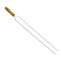 Espeto Inox Duplo Churrasco Matrinox Lâmina 70cm