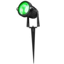 Espeto jardim led 7w verde