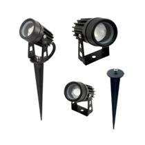 Espeto led jardim 3w bivolt verde Espeto led jardim 3w bivolt verde