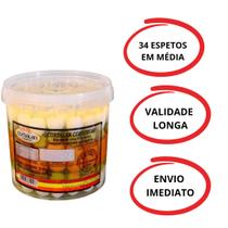 Espeto Misto Ovos De Codorna Salsicha E Azeitona Em Conserva 2.4KG