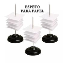 Espeto Organizador CAVIA com 03 unidades Base Plástica Firme Inox Afiado