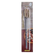 Espeto Para Churrasco 40cm Com 3 Unidades Art House