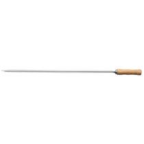 Espeto para Churrasco Tramontina com Lâmina em Aço Inox e Cabo de Madeira 55 cm Espeto para Churrasco Tramontina com Lâmina em Aço Inox e Cabo de Madeira 55 cm