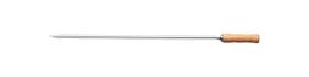 Espeto para Churrasco Tramontina com Lâmina em Aço Inox e Cabo de Madeira 65 cm Espeto para Churrasco Tramontina com Lâmina em Aço Inox e Cabo de Madeira 65 cm