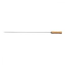 Espeto para Churrasco Tramontina com Lâmina em Aço Inox e Cabo de Madeira 95 cm Espeto para Churrasco Tramontina com Lâmina em Aço Inox e Cabo de Madeira 95 cm