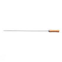 Espeto para Churrasco Tramontina com Lâmina em Aço Inox e Cabo de Madeira 95 cm Espeto para Churrasco Tramontina com Lâmina em Aço Inox e Cabo de Madeira 95 cm
