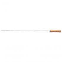 Espeto Para Churrasco Tramontina Lâmina Inox E Cabo Madeira 85cm Espeto Para Churrasco Tramontina Lâmina Inox E Cabo Madeira 85cm