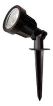 Espeto Para Jardim Foco Direcionável Taschibra 5w Luz Quente 110v/220v Preto