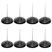 Espeto para Papel Comanda Preto Base Plástica Kit c/ 8 Unidades Cavia Espeto para Papel Comanda Preto Base Plástica Kit c/ 8 Unidades Cavia