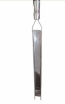 Espeto para queijo em aço inox 62cm Espeto para queijo em aço inox 62cm