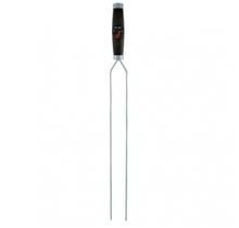 Espeto Segredos do Chef 2 Hastes Inox 75cm GR0560 Grilazer Espeto Segredos do Chef 2 Hastes Inox 75cm GR0560 Grilazer