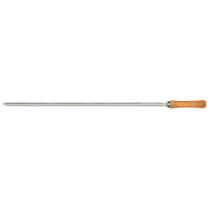 Espeto Simples 65 Cm Aço Cromado Carne Churrasco MOR