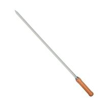 Espeto Simples 75cm Cromado para Churrasco - Mor Espeto Simples 75cm Cromado para Churrasco - Mor