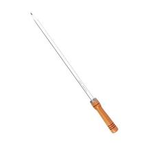 Espeto Simples 80cm Alumínio para Churrasco - MOR Espeto Simples 80cm Alumínio para Churrasco - MOR