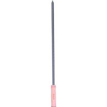 Espeto Simples Chapa Galvanizada Cabo de Madeira 65cm Kala Espeto Simples Chapa Galvanizada Cabo de Madeira 65cm Kala