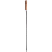 Espeto Simples para Churrasco Domama com Lâmina em Aço Inox e Cabo de Madeira 85cm