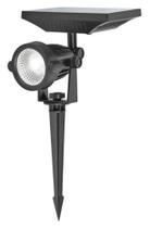 Espeto Solar Para Jardim 12h 5W Cob Super Led Branco Quente
