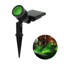 Espeto Solar Verde Iluminação Jardim Led Luminária Decoração Externo