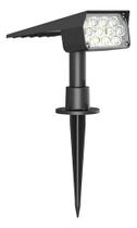Espeto Spot Solar Preto 200lm Luz Amarela E Verde Inspire Espeto Spot Solar Preto 200lm Luz Amarela E Verde Inspire