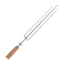 Espeto tridente inox giratório Lobo Churrasqueiras Espeto tridente inox giratório Lobo Churrasqueiras