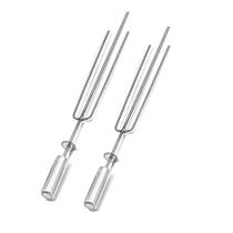 Espeto Tridente Inox P/churrasqueiras Giratórias Kit 2 Peças Espeto Tridente Inox P/churrasqueiras Giratórias Kit 2 Peças