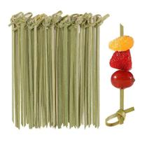 Espetos De Bambu 9cm Com Nó Decorativo Festa Aperitivo 100 un Espetos De Bambu 9cm Com Nó Decorativo Festa Aperitivo 100 un