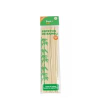 Espetos De Bambu Para Churrasco Petisco 25 cm 2000 Unidades - FortLar