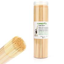 Espetos de bambu TONGYE de 10 polegadas, 200 unidades para grelhar e fazer churrasco