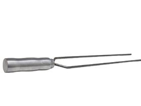 Espetos forte para costelão lamina dupla 1/4'' espessura e 65cm lâmina kit 2un