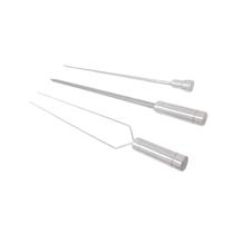 Espetos Para Churrasco Inox Duplo/Espada/Coração Lâmina 4 Espetos Para Churrasco Inox Duplo/Espada/Coração Lâmina 4