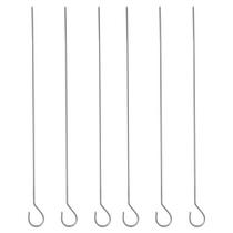 Espetos Simples para Churrasco 6 Peças 38cm MOR Espetos Simples para Churrasco 6 Peças 38cm MOR