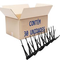 Espículas Anti Pombos Espantas Aves Preta 30pç