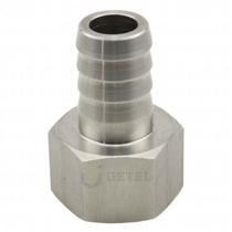 Espigão 3/4" x Rosca Fêmea 3/4" BSP - Aço Inox 304 - HBS