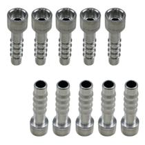 Espigão Alumínio 6mm - Pacote C/ 10 Peças Qualidade Top!