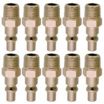 Espigão Engate Macho 1/4 POL Com 10 Unidades 0163 BREMEN