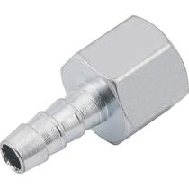 Espigão fêmea rosca de 1/4" com escama de 1/4" com 2 peças